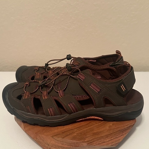 Grition brown men’s hiking sandal size 43 - Picture 5 of 6